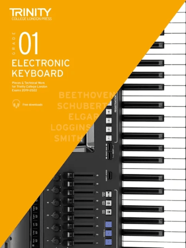 Electronic Keyboard Exam Pieces &amp; Technical Work 2019-2022: Grade 1