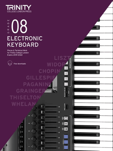 Electronic Keyboard Exam Pieces &amp; Technical Work 2019-2022: Grade 8