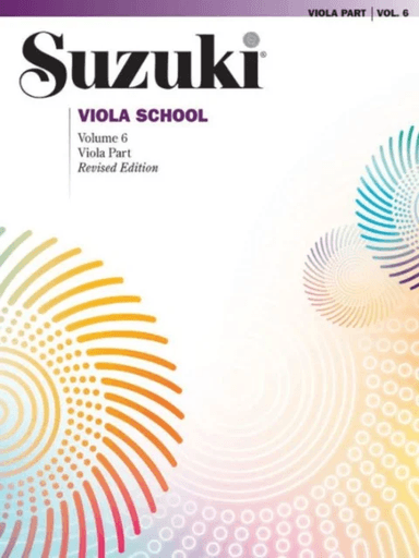Suzuki Viola School 6 (Revised Edition) av Shinichi Suzuki