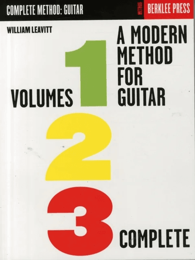 A Modern Method for Guitar - Volumes 1, 2, 3 Comp. av William Leavitt