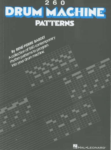 260 Drum Machine Patterns av Rene-Pierre Bardet
