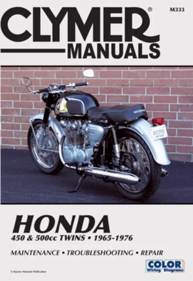 Honda CB/CL450 &amp; CB500T Motorcycle (1965-1976) Service Repair Manual av Haynes Publishing