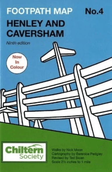 Footpath Map No. 4 Henley and Caversham av Nick Moon