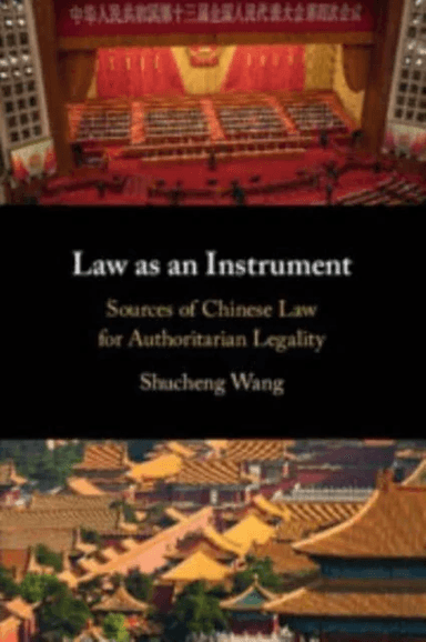 Law as an Instrument av Shucheng Wang