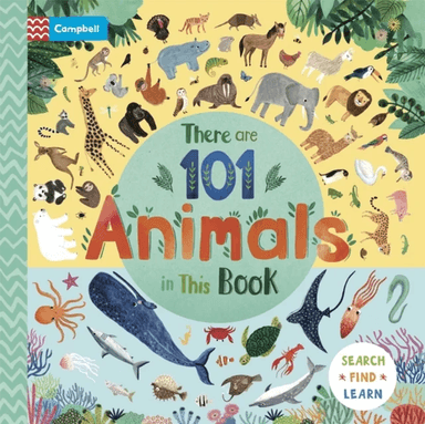There Are 101 Animals in This Book av Campbell Books