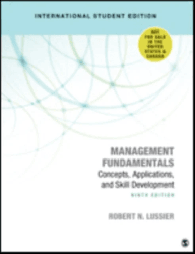 Management Fundamentals - International Student Edition av Robert N. Lussier
