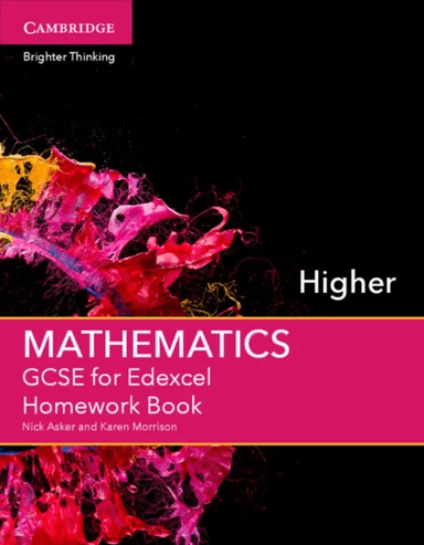 GCSE Mathematics for Edexcel Higher Homework Book av Nick Asker, Karen Morrison