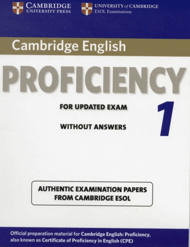 Cambridge English Proficiency 1 for Updated Exam Student's Book without Answers av Cambridge ESOL
