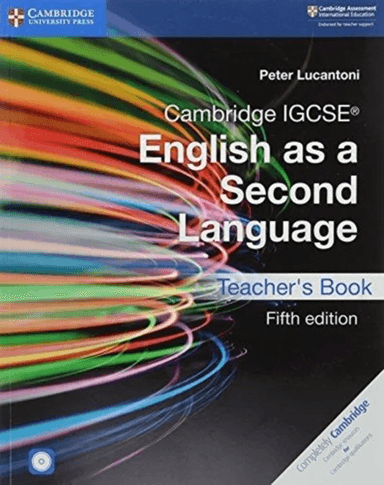 Cambridge IGCSE (R) English as a Second Language Teacher's Book with Audio CDs (2) and DVD av Peter Lucantoni