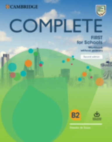 Complete First for Schools Workbook without Answers with Audio Download av Natasha de Souza