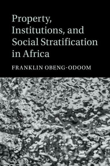 Property, Institutions, and Social Stratification in Africa av Franklin (University of Helsinki) Obeng-Odoom