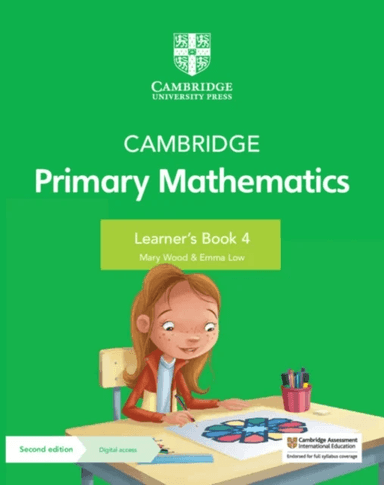 Cambridge Primary Mathematics Learner's Book 4 with Digital Access (1 Year) av Mary Wood, Emma Low