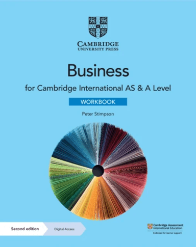 Cambridge International AS &amp; A Level Business Workbook with Digital Access (2 Years) av Peter Stimpson