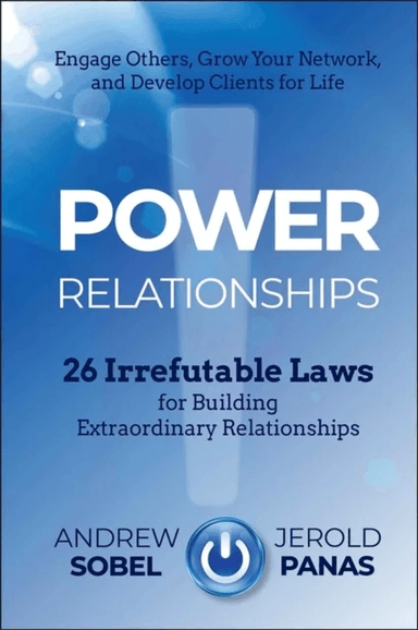 Power Relationships av Andrew Sobel, Jerold Panas