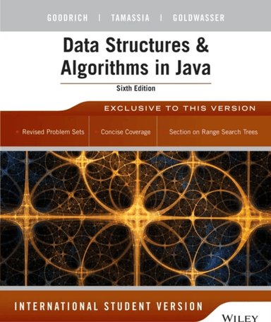 Data Structures &amp; Algorithms in Java 6e International Student Version av MT Goodrich
