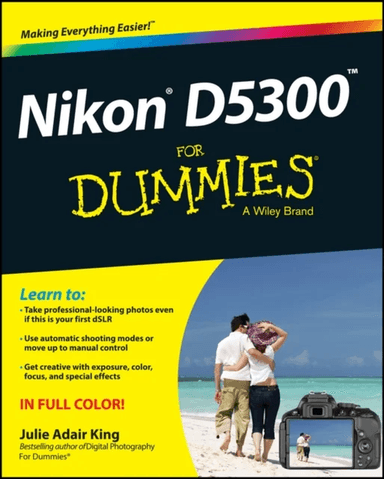 Nikon D5300 For Dummies av Julie Adair (Indianapolis Indiana) King
