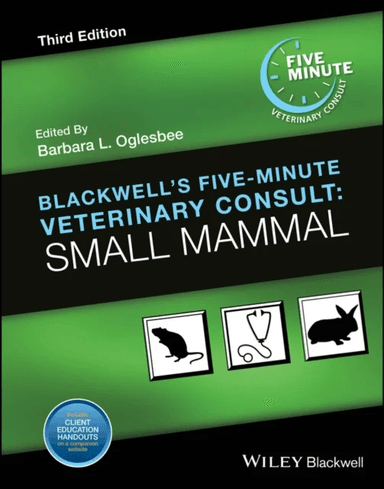 Blackwell's Five-Minute Veterinary Consult av Barbara L. (Capital Veterinary Referral and Emergency Center) Oglesbee