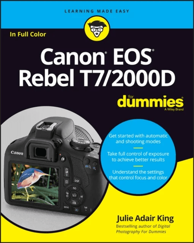 Canon EOS Rebel T7/2000D For Dummies av Julie Adair (Indianapolis Indiana) King