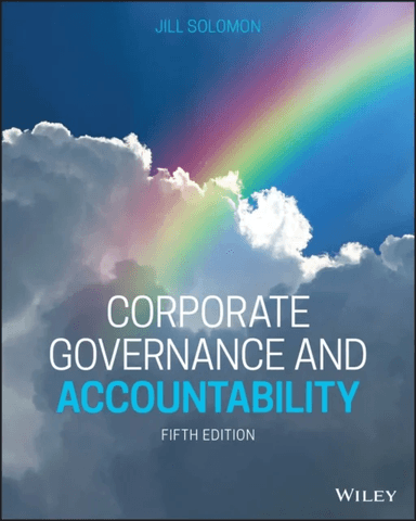 Corporate Governance and Accountability av Jill Solomon