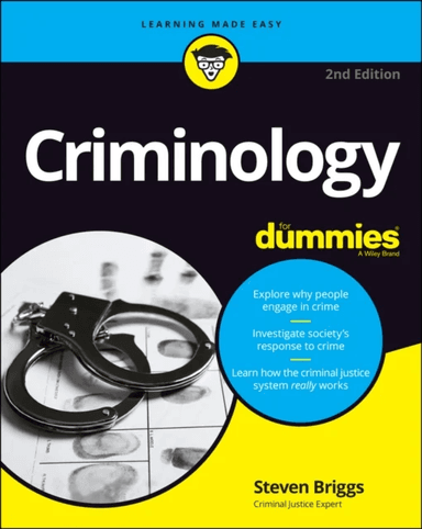 Criminology For Dummies av Steven Briggs