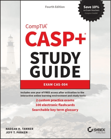 CASP+ CompTIA Advanced Security Practitioner Study Guide av Nadean H. Tanner, Jeff T. Parker