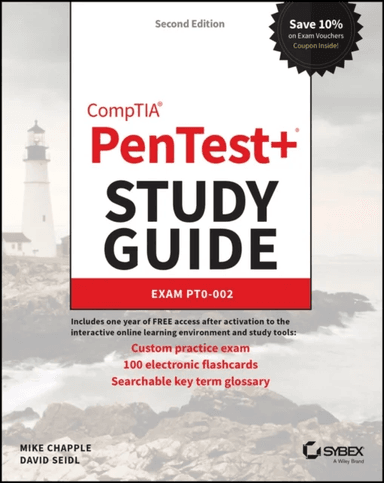 CompTIA PenTest+ Study Guide av Mike (University of Notre Dame) Chapple, David (Miami University) Seidl