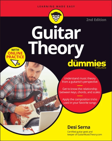Guitar Theory For Dummies with Online Practice av Desi Serna