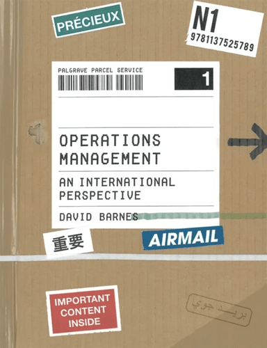 Operations Management av David Barnes