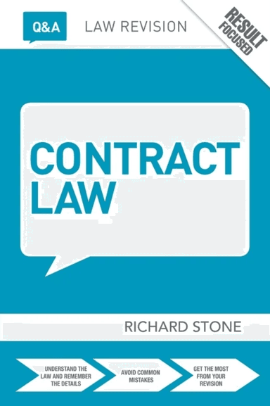 Q&amp;A Contract Law av Richard Stone
