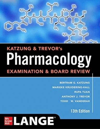 Katzung &amp; Trevor's Pharmacology Examination and Board Review, Thirteenth Edition av Bertram Katzung, Marieke Kruidering-Hall, Rupa Lalchandan