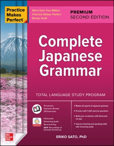 Practice Makes Perfect: Complete Japanese Grammar, Premium Second Edition av Eriko Sato