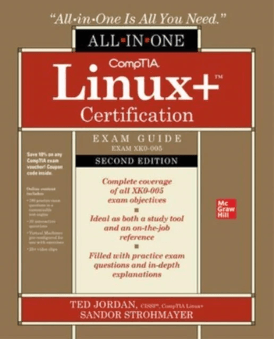 CompTIA Linux+ Certification All-in-One Exam Guide, Second Edition (Exam XK0-005) av Ted Jordan, Sandor Strohmayer