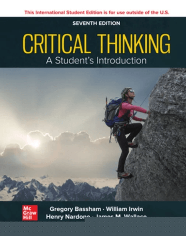Critical Thinking: A Students Introduction ISE av Gregory Bassham, William Irwin, Henry Nardone, James Wallace