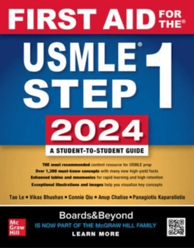 First Aid for the USMLE Step 1 2024 av Tao M.D. Le, Vikas M.D. Bhushan, Connie M.D. Ph.D. Qiu, Anup Chalise, Panagiotis M.D. Kaparaliotis