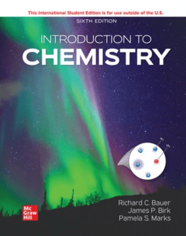 Introduction to Chemistry ISE av Rich Bauer, James Birk, Pamela Marks