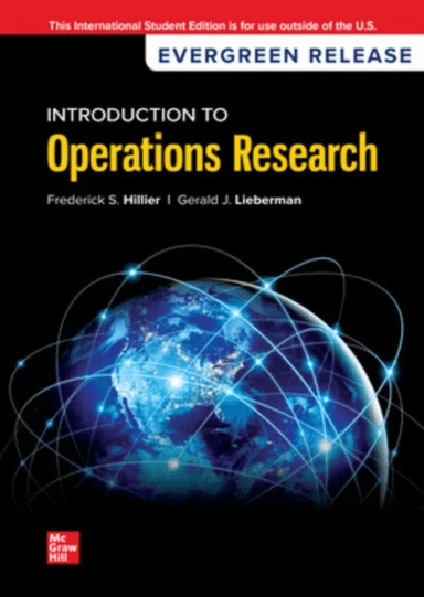 Introduction to Operations Research: 2024 Release ISE av Frederick Hillier, Gerald Lieberman