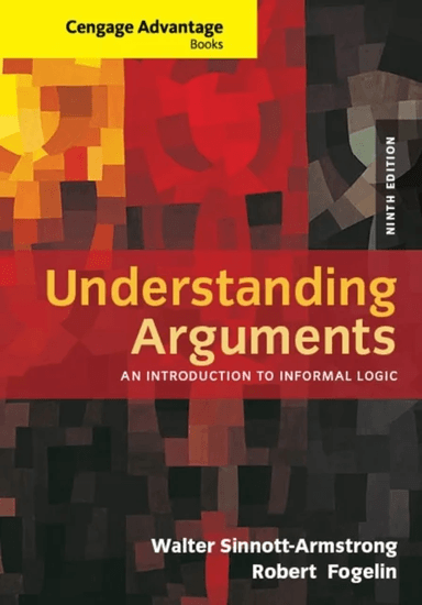 Cengage Advantage Books: Understanding Arguments av Robert (Dartmouth College) Fogelin, Walter (Duke University) Sinnott-Armstrong