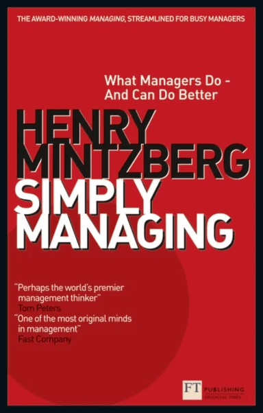 Simply Managing av Henry Mintzberg