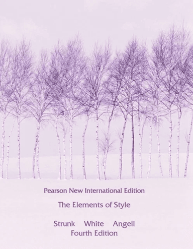 Elements of Style, The av William Strunk, E. White