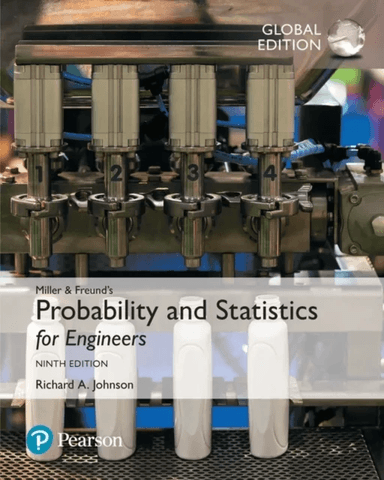 Miller &amp; Freund's Probability and Statistics for Engineers, Global Edition av Richard Johnson, Irwin Miller, John Freund