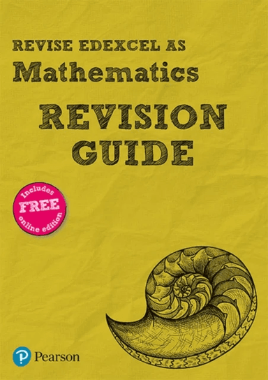 Pearson REVISE Edexcel AS Maths Revision Guideinc online edition - 2023 and 2024 exams av Harry Smith