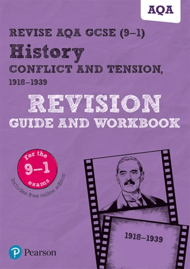 Pearson REVISE AQA GCSE (9-1) History Conflict and tension, 1918-1939 Revision Guide and Workbook: F av Victoria Payne, Sally Clifford