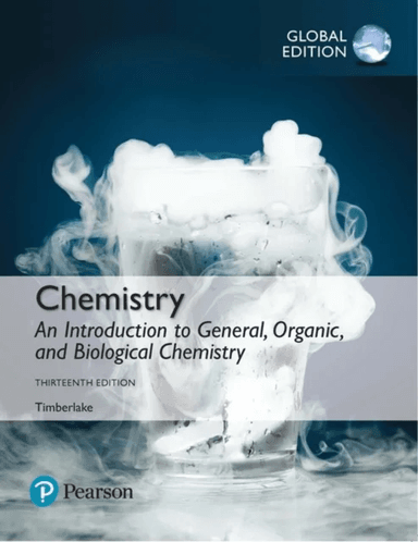 Chemistry: An Introduction to General, Organic, and Biological Chemistry, Global Edition av Karen Timberlake