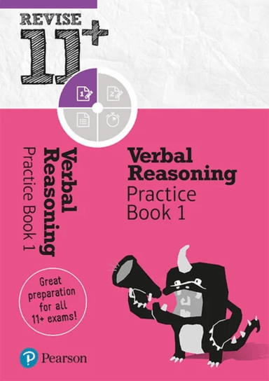 Pearson REVISE 11+ Verbal Reasoning Practice Book 1 for the 2023 and 2024 exams av Abigail Steele