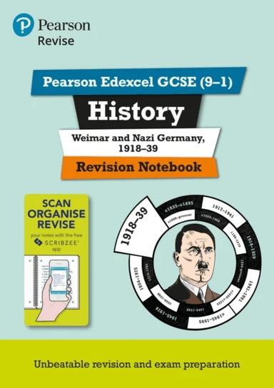Pearson REVISE Edexcel GCSE  (9-1) History Weimar and Nazi Germany Revision Notebook: For 2024 and 2