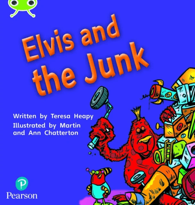 Bug Club Phonics - Phase 4 Unit 12: Elvis and the Junk av Teresa Heapy