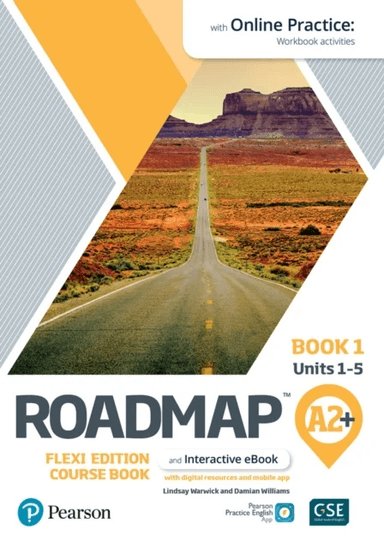 Roadmap A2+ Flexi Edition Course Book 1 with eBook and Online Practice Access av Lindsay Warwick, Damian Williams