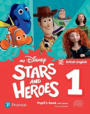 My Disney Stars and Heroes British Edition Level 1 Pupil's Book with eBook and Digital Activities av Amanda Davies