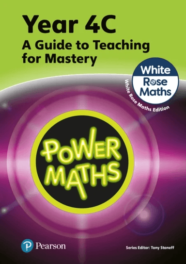 Power Maths Teaching Guide 4C - White Rose Maths edition av Tony Staneff, Josh Lury