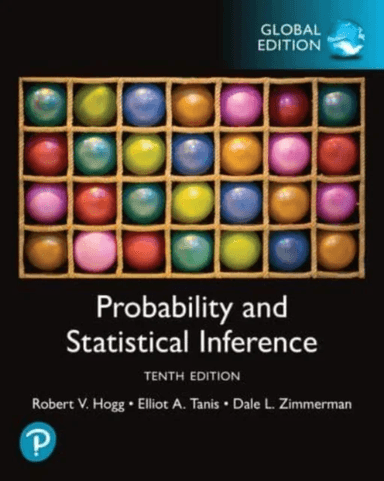 Probability and Statistical Inference, Global Edition av Robert Hogg, Elliot Tanis